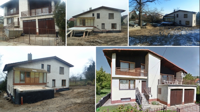 rekonštrukcia dom na Kolibe - Bratislava